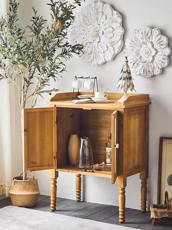 Classic Living Room Furniture Solid Wood Cabinet Sideboard