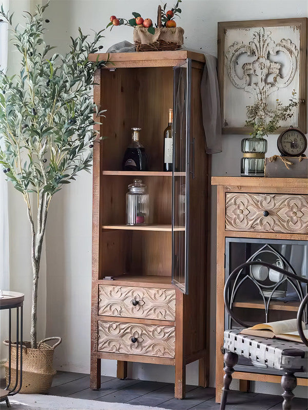 Storage Sideboard Tall Cabinet