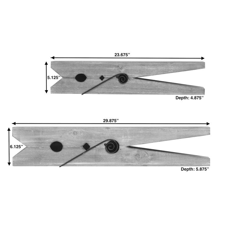 2 Piece Accent Shelf