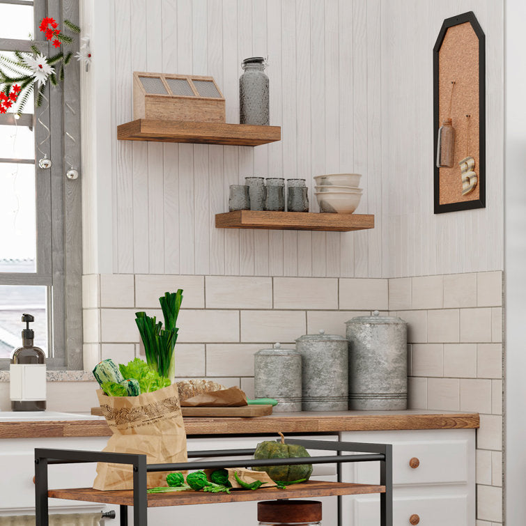 2 Piece Floating Shelf (Set of 2)