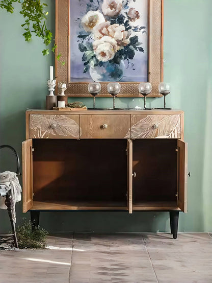 Wooden Display Cabinet Sideboard with Storage